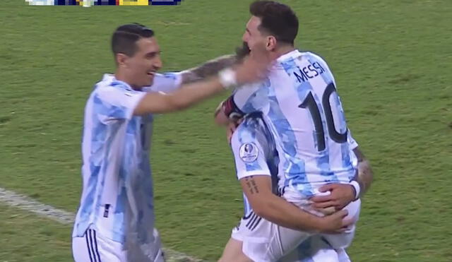 Lionel Messi dio otra asistencia en el partido entre Argentina y Ecuador por la Copa América 2021. Foto: captura de Zigo Sport