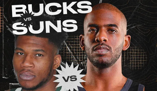 Bucks y Suns se medirán en las Finales de la NBA. Foto: Twitter