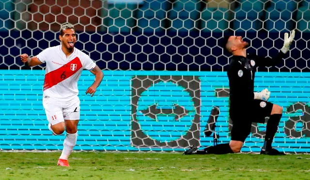 Trauco le dio a Perú el pase a semifinales de la Copa América 2021. Foto: difusión
