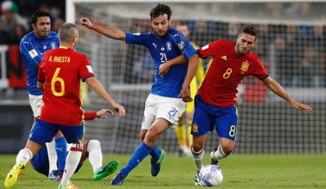 Italia vs. España se miden este martes 6 de julio en busca de lograr un cupo a la final de la Eurocopa 2021. Foto: AFP