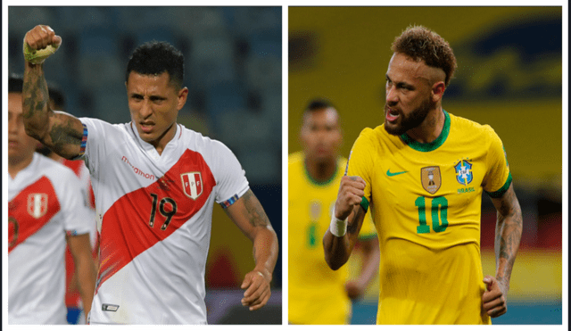 El primer duelo de las semifinales de la Copa América será entre la escuadra nacional y Brasil. Foto: composición AFP