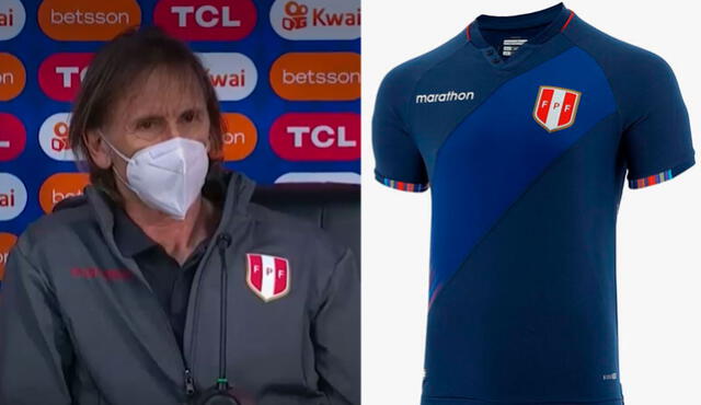 La selección peruana aún no usa la camiseta alterna. Foto: Conmebol/Marathon