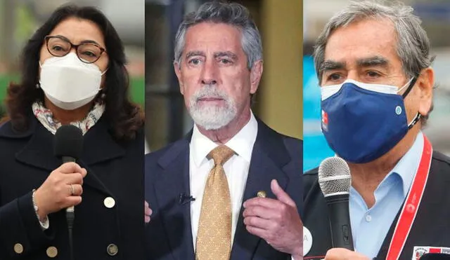 Congresista César Gonzales presentó una denuncia constitucional contra Francisco Sagasti, Violeta Bermúdez y Óscar Ugarte. Foto: composición/GLR