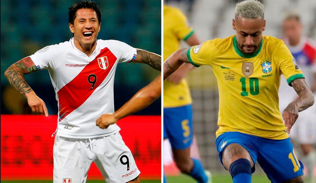 Este será el partido número 21 entre Perú y Brasil por Copa América. Foto: composición/EFE