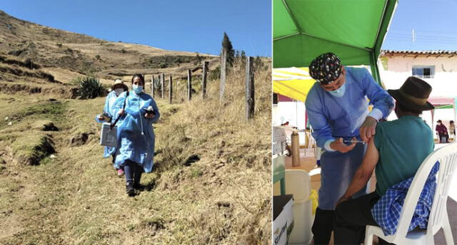 Los especialistas llegaron hasta el alejado distrito de Socco. Foto: Diresa Apurímac