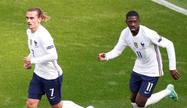 Ambos futbolistas participaron en la Euro 2021 con la selección francesa. Foto: AFP
