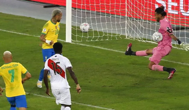 Gallese fue capitán de Perú en el duelo ante Brasil. Foto: difusión