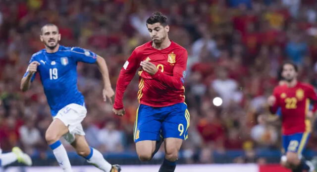 España vs. Italia jugarán a partir de las 2.00 p. m. (hora peruana). Foto: EFE