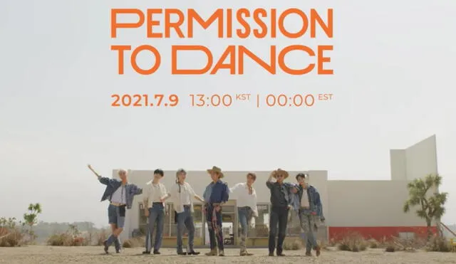 "Permission to dance" será lanzado como parte del álbum Butter. Foto: Big Hit Music