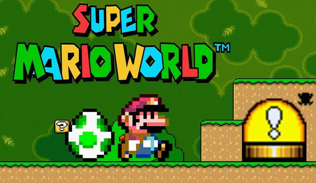 Uno de los juegos más populares de Super Nintendo fue Super Mario World. Foto: captura de YouTube / Freddow 64