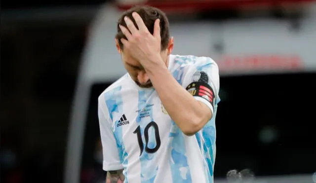 Lionel Messi ha perdido cuatro finales con la selección argentina y tendrá una nueva oportunidad contra Brasil en la Copa América 2021. Foto: EFE