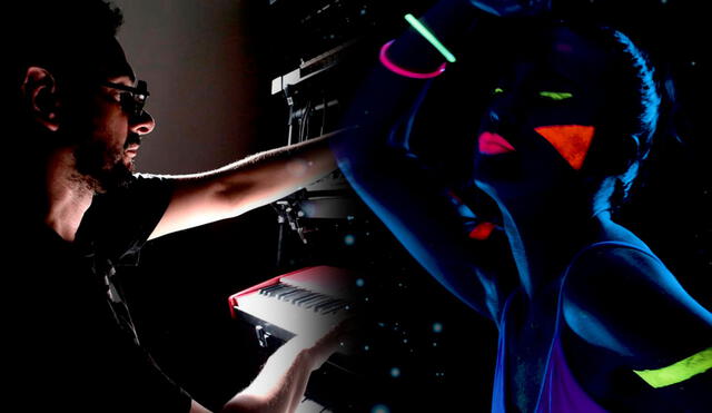 Carlos González, con su proyecto musical Chiwako, lanzó el videoclip de "Bailar", que contiene referencias visuales del cyberpunk. Foto: composición/La República