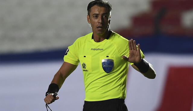 Raphael Claus dirigirá su tercer partido en la Copa América 2021. Foto: AFP