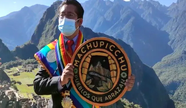 Marca está compuesta por las montañas de Machu Picchu y el sol. Foto: La República