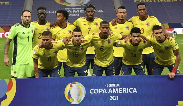 La selección colombiana quedó tercera en la Copa América Centenario 2016. Foto: AFP