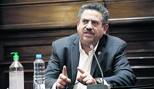 Manuel Merino, de Acción Popular. Foto: difusión