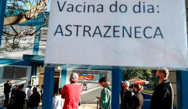 Brasil se aplican las vacunas de Pfizer/BioNTech, AstraZeneca/Oxford, Coronavac/Sinovac y Janssen/Johnson & Johnson. Foto: Sebastiao Moreira /EFE