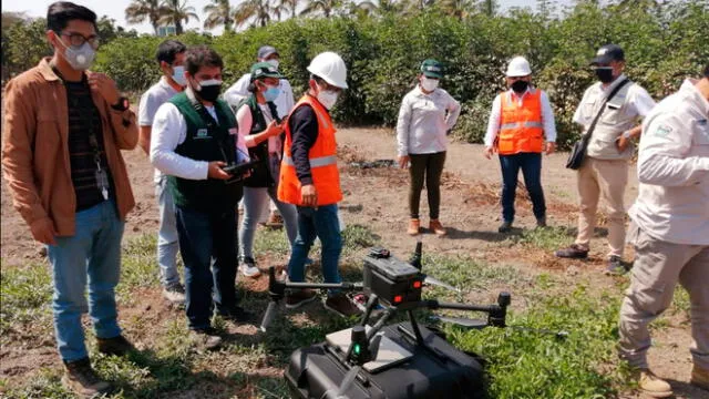Midagri utilizará drones para monitorear cultivos en San Martín y Lambayeque. Foto: Midagri