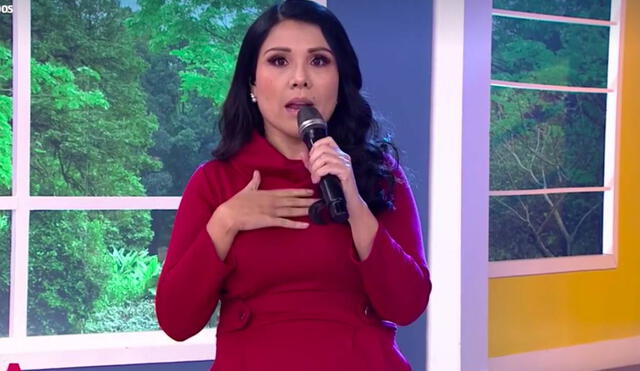 Tula Rodríguez lamentó la gran cantidad de ataques que ha recibido en redes sociales. Foto: captura América TV