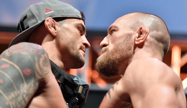 Conor McGregor y Dustin Poirier se enfrentarán por segunda vez en el año en la UFC. Foto: UFC/Twitter