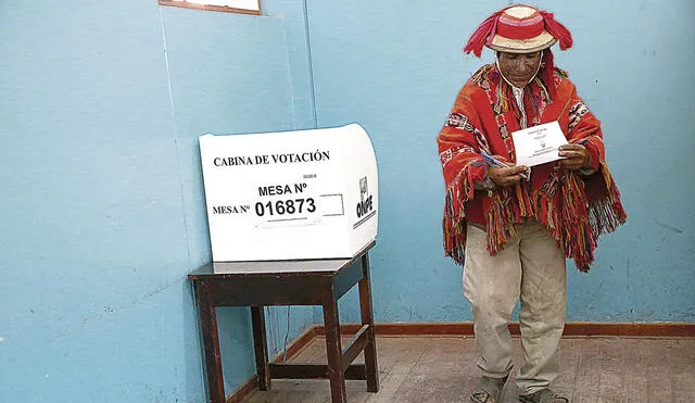 Respeto. La voluntad popular se conocerá dentro de pocos días, cuando se proclame al ganador de la contienda electoral entre Pedro Castillo y Keiko Fujimori.  Foto: AFP