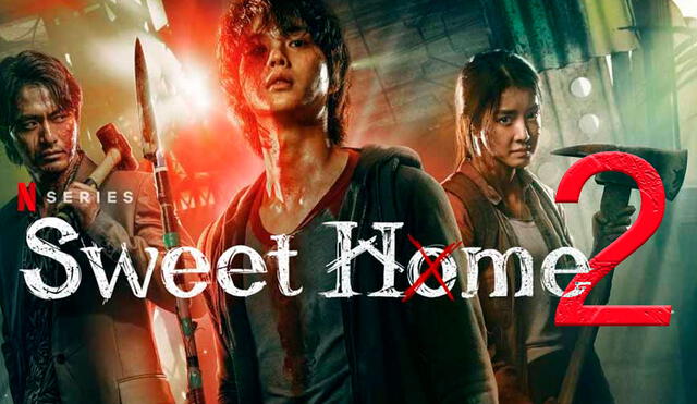 Comunicado oficial de Netflix sobre una segunda temporada de Sweet home. Foto: composición LR / Netflix