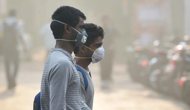 Los barrios más contaminados se asociaron con una mayor gravedad de la COVID-19. Foto referencial: Biplov Bhuyan/ HT PHOTO