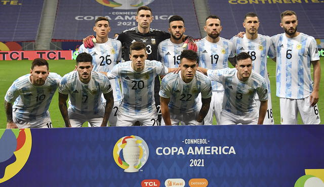 Argentina buscará sumar su título 15 de Copa América este sábado ante Brasil. Foto: AFP