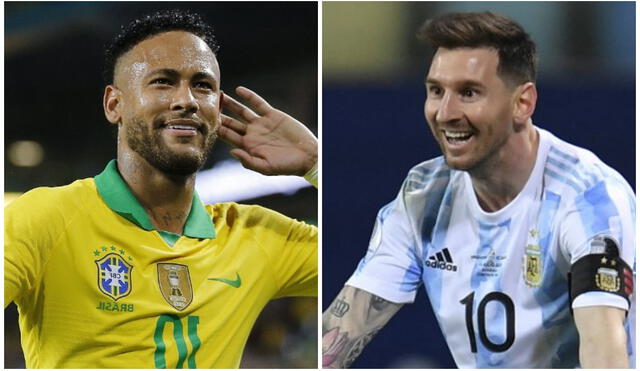 Neymar y Messi lucirán todo su fútbol para intentar quedarse con la Copa América 2021. Foto: AFP