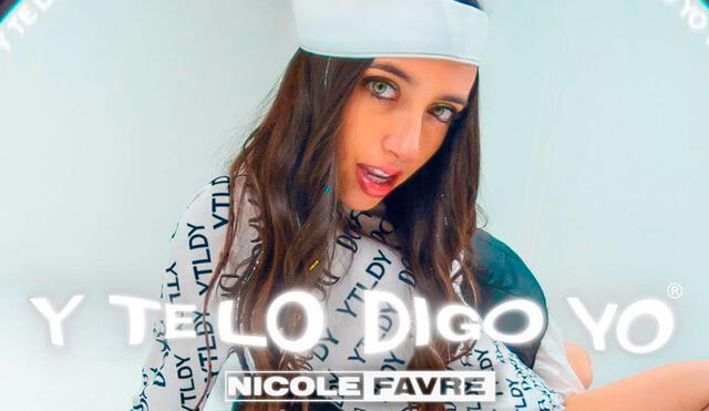 Y te lo digo yo, el nuevo disco de Nicole Favre incluye cinco temas inéditos. Foto:  Nicole Favre / Instagram