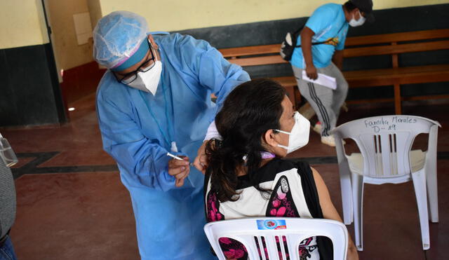 La inmunización de los pacientes que viven en la ciudad de Piura y los distritos del Bajo Piura iniciará a las 8.00 a. m. Foto: diresa