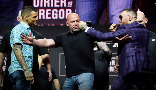 La presentación de McGregor vs. Poirier 3 estuvo bastante encendida. Foto: UFC/Instagram