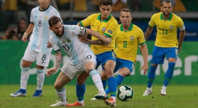 Argentina vs. Brasil se podrá ver por DirecTV Sports, América TV, ESPN. Foto: AFP