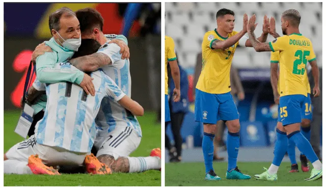 Brasil intentará ganar su segunda Copa América después del coronarse en 2019. Foto: composición EFE