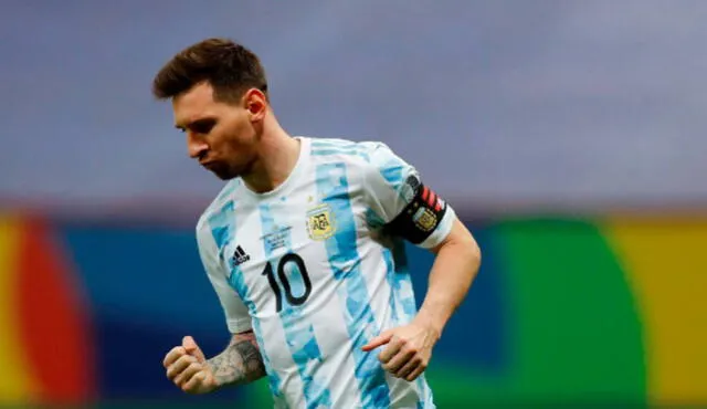 Lionel Messi lleva anotados cuatro goles en la Copa América 2021. Foto: EFE