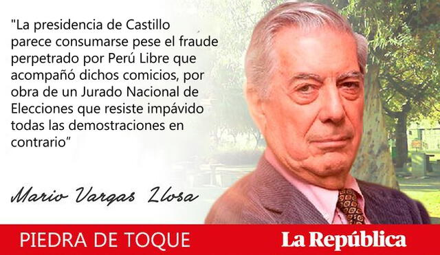 Piedra de toque por Mario Vargas Llosa.