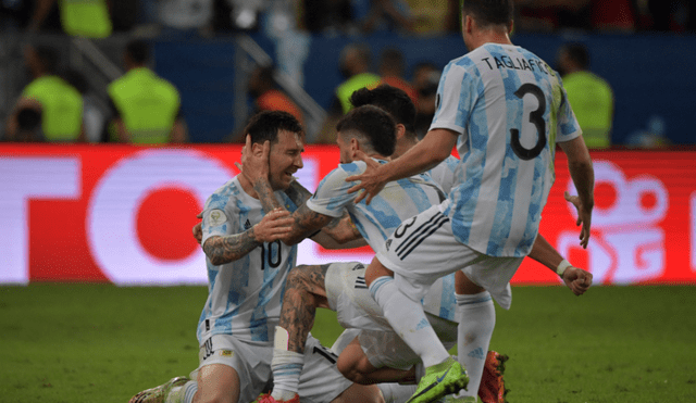 Tras perder tres finales de la Copa América, Messi se 'sacó la espina' en el estadio Maracaná. Foto: AFP