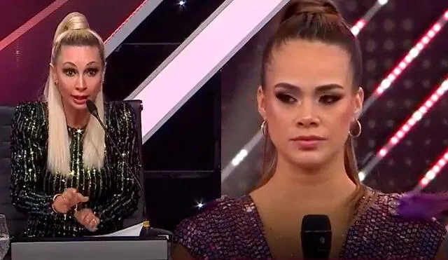 Belén Estévez le pidió disculpas a Jossmery Toledo por ofenderla al llamarla 'tombita'. Foto: captura Reinas del show / América TV.