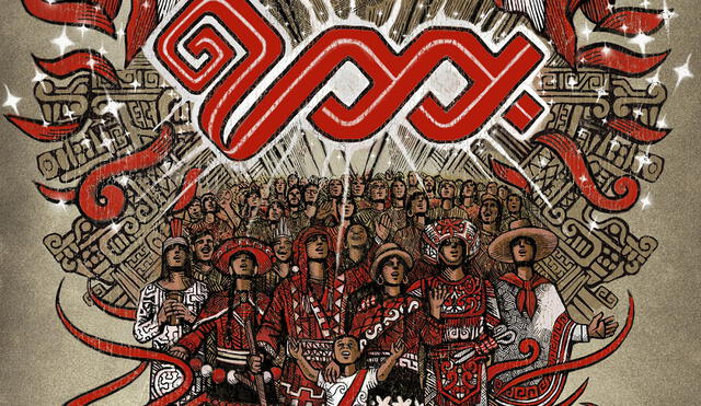 La unidad de los peruanos ilustrada por la marca Looch.