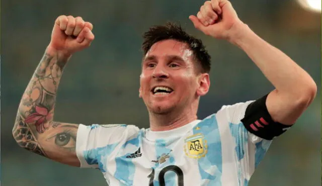 Lionel Messi fue elegido como el mejor jugador de la Copa América. Foto: EFE