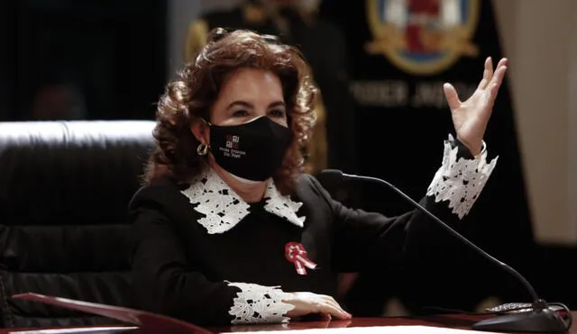 Elvia Barrios es la actual presidenta del Poder Judicial. Foto: La República