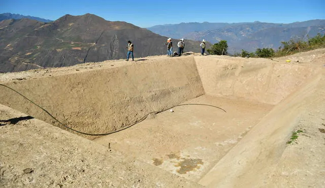 Con 1.000 de geomembrana impermeabilizarán reservorios de agua en la sierra. Foto: GRALL