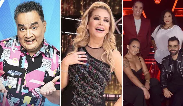 La voz Perú, JB en ATV y Reinas del show lucharon por el rating del sábado. Foto: captura/Instagram