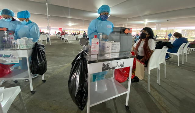 Minsa habilitará 22 centros de vacunación para la segunda Vacunatón. Foto: Raúl Egusquiza/GLR-URPI