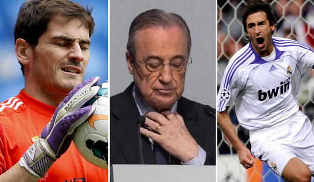Actualmente Iker Casillas y Raúl González trabajan en las inmediaciones del Real Madrid. Foto: composición EFE/AFP