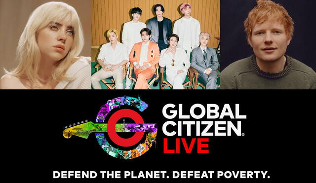 Mira qué artistas se suman a BTS en el evento benéfico de Global Citizen. Foto: composición/Paradigm/BIGHIT/Warner