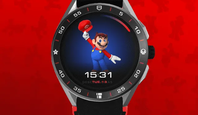 Solo se pondrá a la venta una cantidad limitada de este reloj inteligente. Foto: Tag Heue/Nintendo
