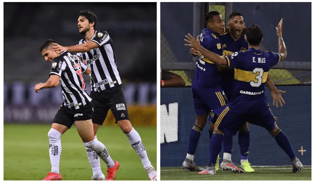 Boca Juniors intentará vencer al Atlético Mineiro que viene como líder del Grupo H. Ambos se enfrentan por los octavos de la Copa América este martes. Foto: EFE