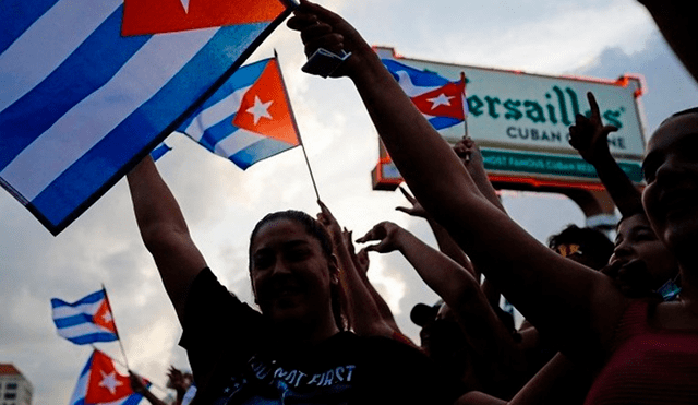 El Ministerio del Interior cubano lamentó el fallecimiento del hombre durante las movilizaciones sociales en la isla. Foto: AFP
