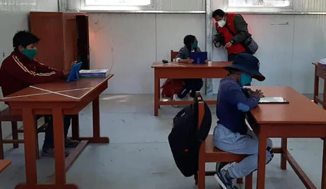 Según Cuenca, en este momento hay cerca de 26.000 escuelas habilitadas para el retorno a las aulas. Foto: Minedu